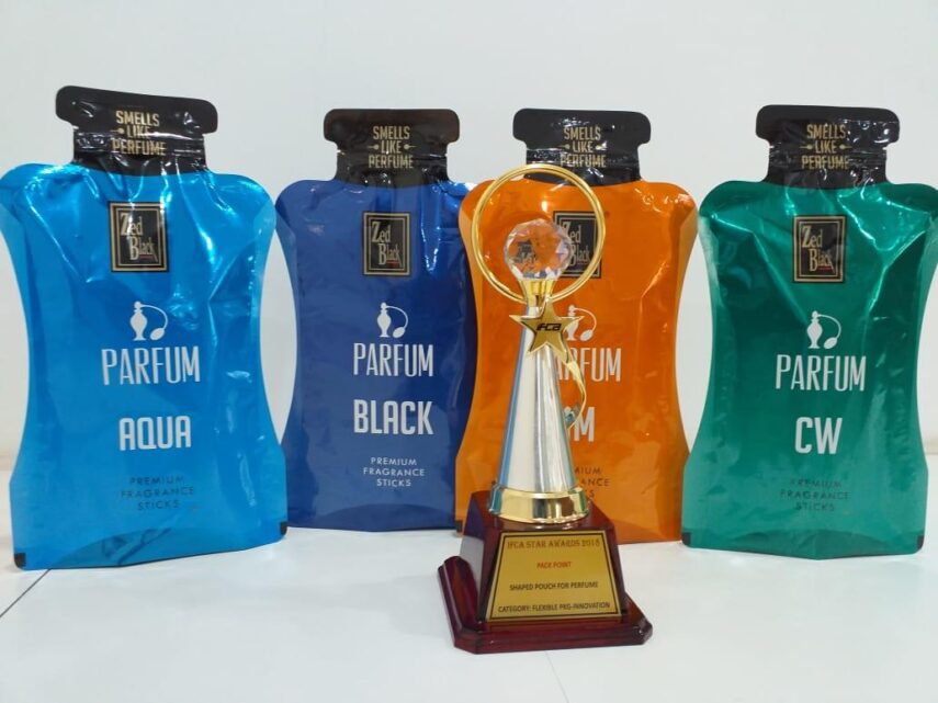 IFCA STAR AWARDS 2018 - Perfume bottle shape pouch for Incense Sticks-PackagingGURUji