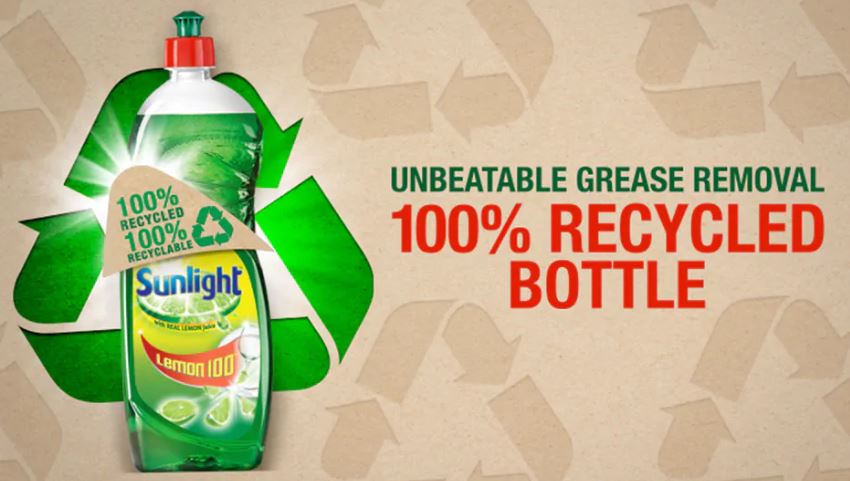 Sunlight’s-100-recycled-and-recyclable-bottles-PackagingGURUji