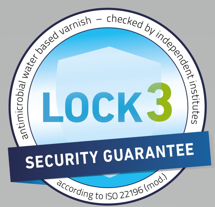 antimicrobial lacquer, Wipf, Lock 3